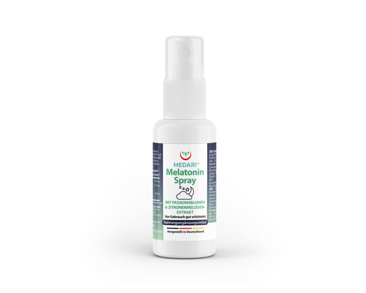 Melatonin 0,5mg Spray – 220 Sprüher – 25ml